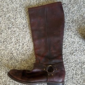 Frye vintage harness boot
